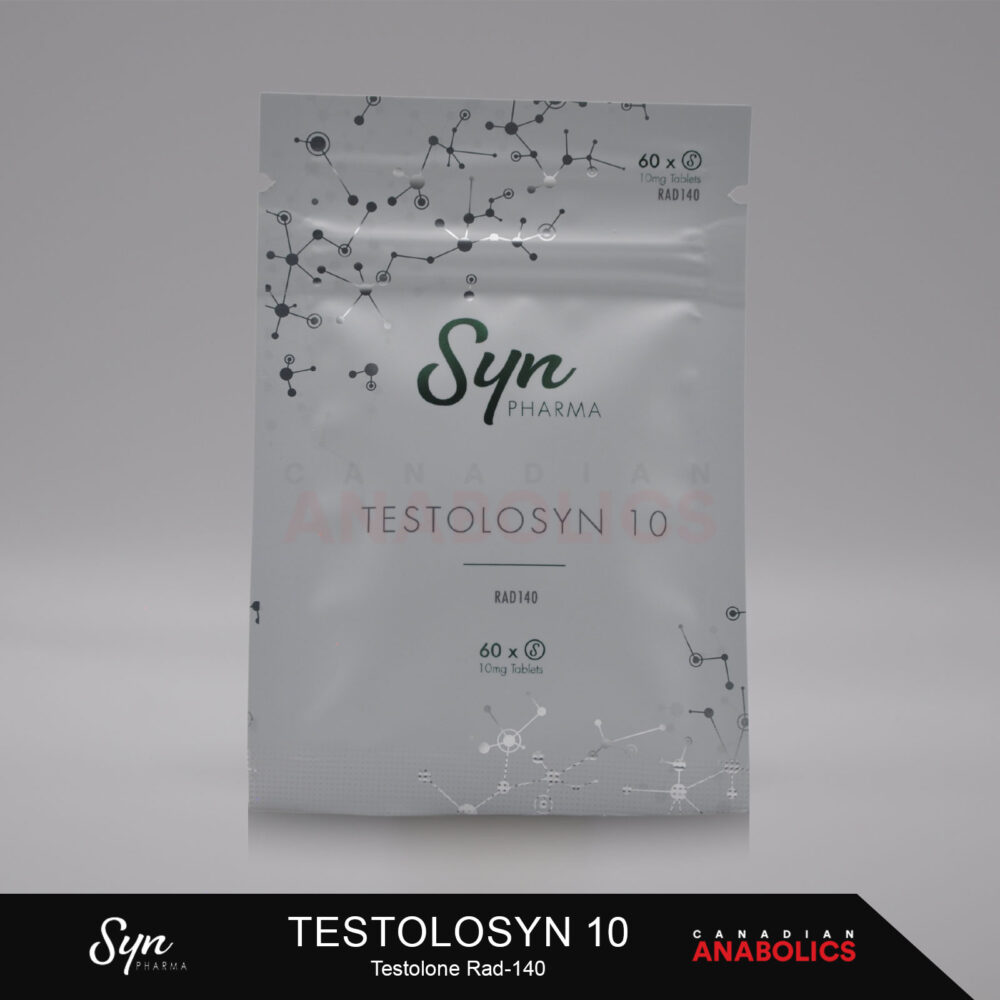 Syn testolsyn 10 | Syn Pharma RAD 140 Testolone | Canadian Anabolics
