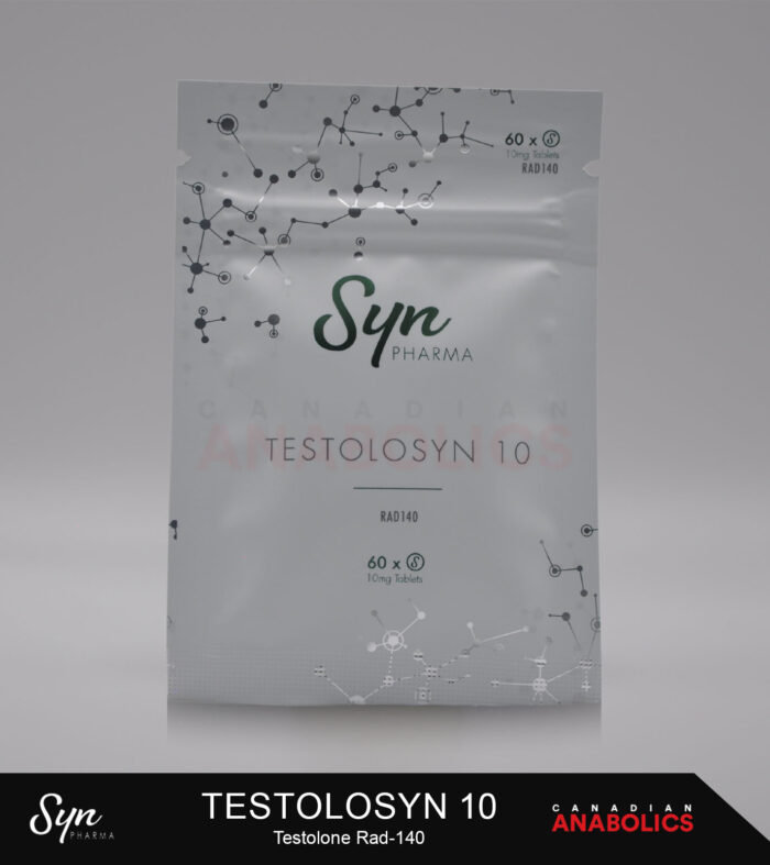 Syn testolsyn 10 | Syn Pharma RAD 140 Testolone | Canadian Anabolics